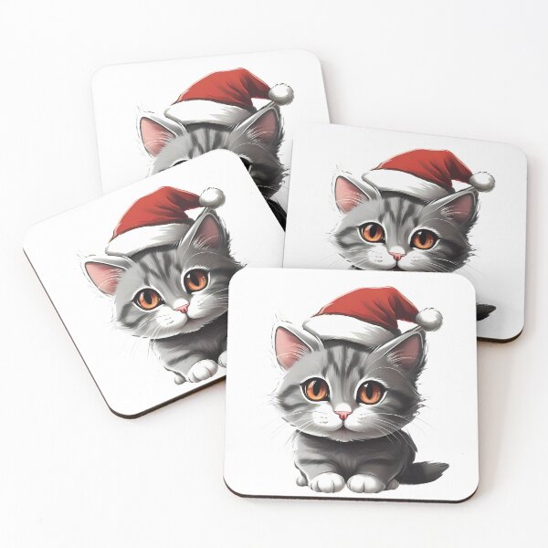 Item preview, Cute Cat Christmas designed and sold by ModSync.