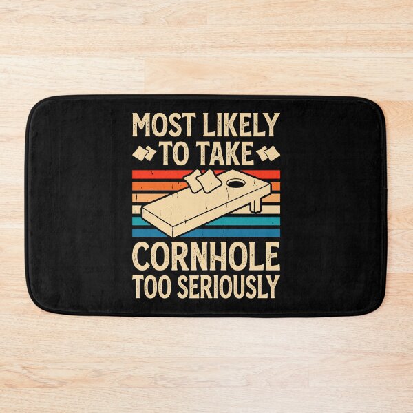 Item preview, Most Likely To Take Cornhole Too Seriously Retro Design - Baggo Bean Bag Toss Game - Funny Cornhole Player Vintage designed and sold by naworas.