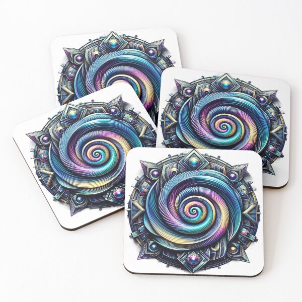 Item preview, Mesmerizing Hypnotic Logo Design – Artistic Graphic Prints designed and sold by The-Library.