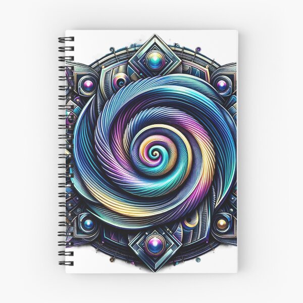 Item preview, Mesmerizing Hypnotic Logo Design – Artistic Graphic Prints designed and sold by The-Library.