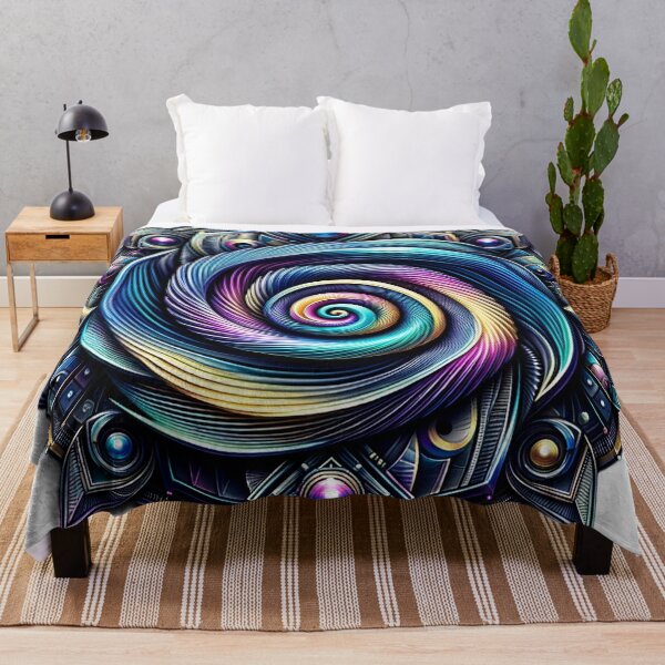 Item preview, Mesmerizing Hypnotic Logo Design – Artistic Graphic Prints designed and sold by The-Library.