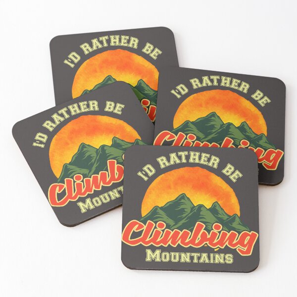 Item preview, I'd Rather Be Climbing Mountains - T-Shirt designed and sold by Daniel Wampler.