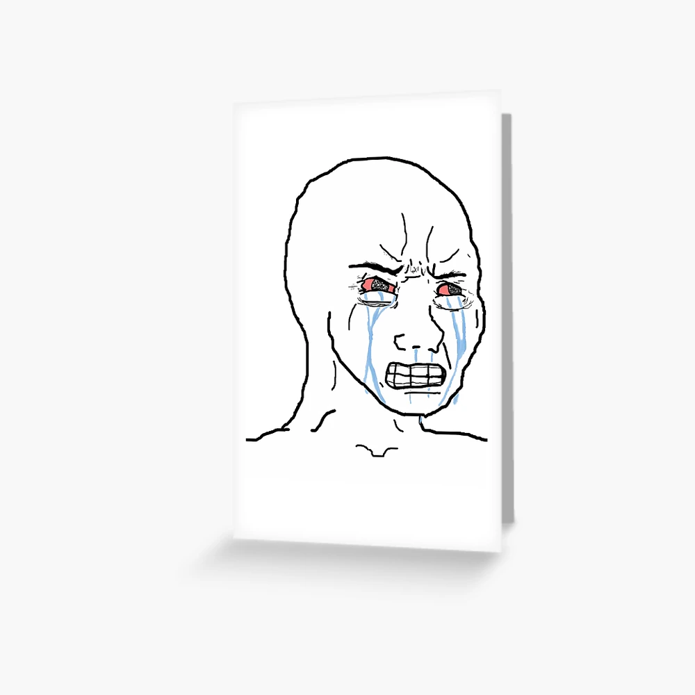 Wojak Greeting Card