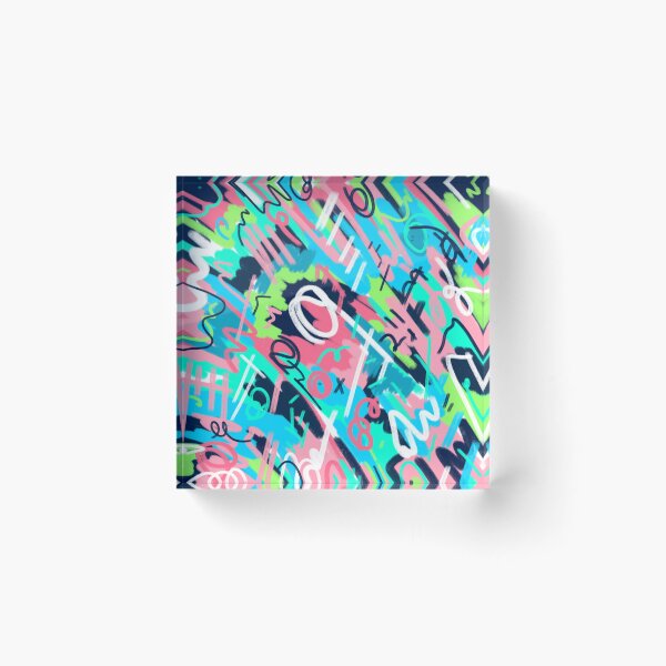 Item preview, Funky Abstract Art in Bold Color designed and sold by DanielleGensler.