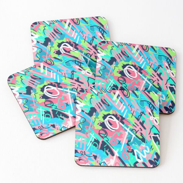 Item preview, Funky Abstract Art in Bold Color designed and sold by DanielleGensler.