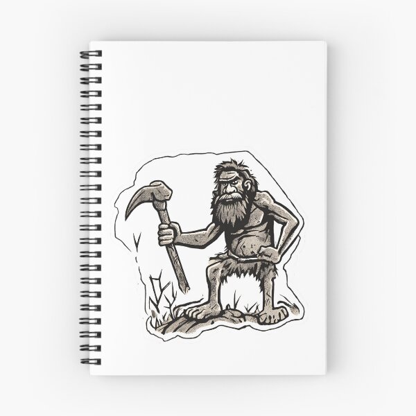 Item preview, The Caveman neanderthal designed and sold by StudioARTHUR.