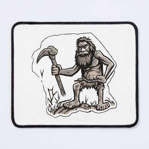 Item preview, The Caveman neanderthal designed and sold by StudioARTHUR.