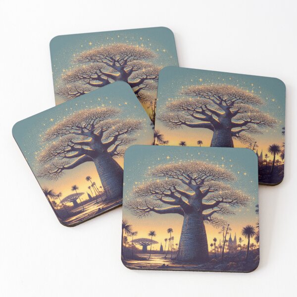 Item preview, Glistening Baobab designed and sold by ComputerContent.