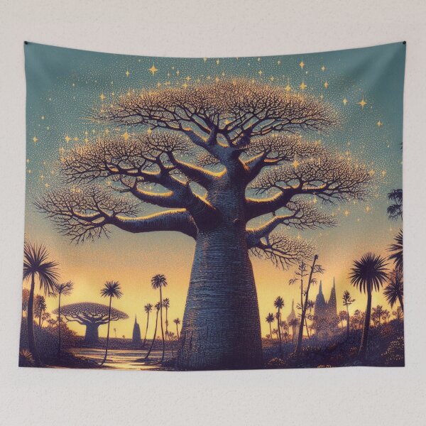 Item preview, Glistening Baobab designed and sold by ComputerContent.