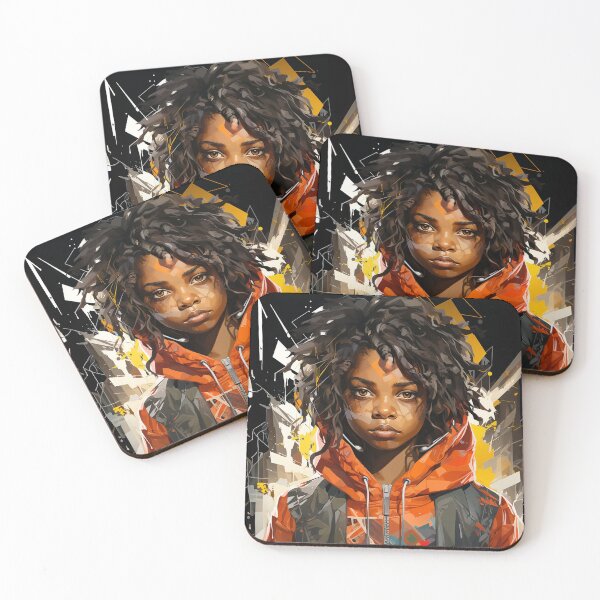 Item preview, Ebony Echo: Afrocentric Art designed and sold by UrbanEthnicArts.
