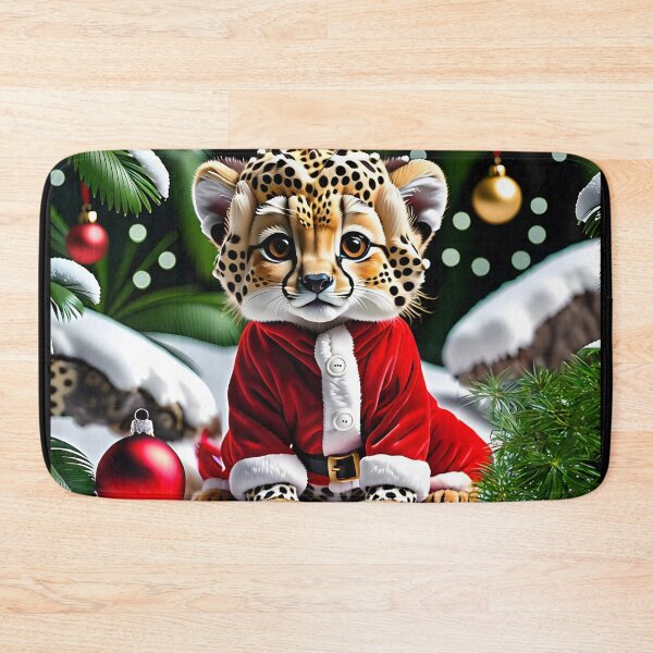 Item preview, Santa Baby Cheetah designed and sold by Randy Turnbow.