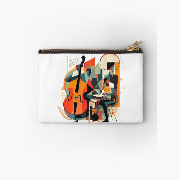 Item preview, Abstract musician playing jazz designed and sold by RalNix.