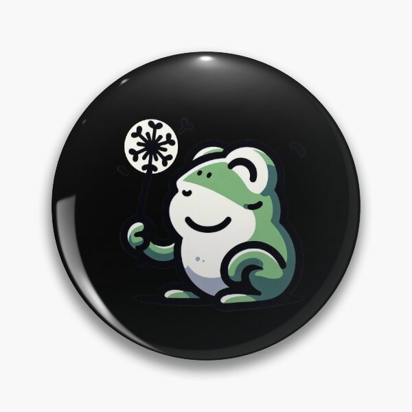 Item preview, dandelion frog designed and sold by WorldByFlowers.