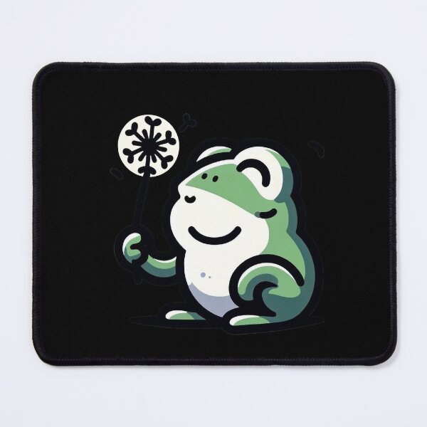 Item preview, dandelion frog designed and sold by WorldByFlowers.