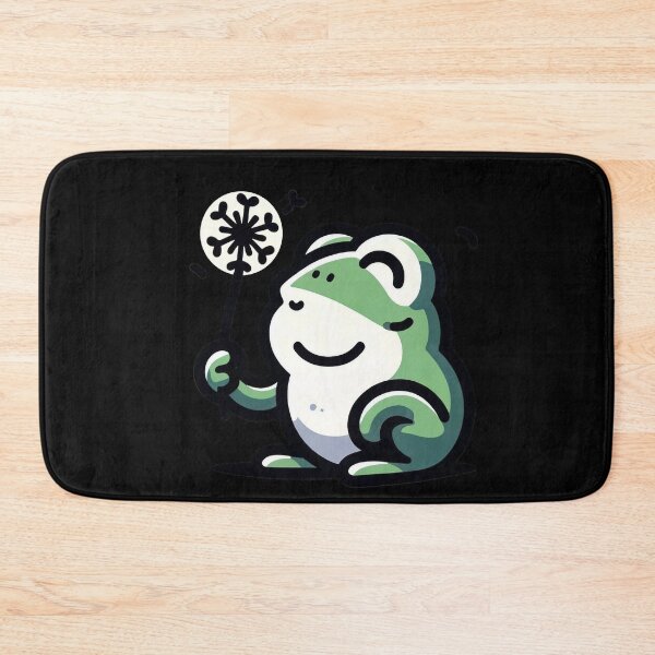 Item preview, dandelion frog designed and sold by WorldByFlowers.