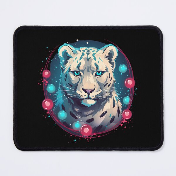 Item preview, Snow Leopard in Ornament, Love Leopards designed and sold by Logiamerch.