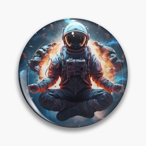 Item preview, Astronauta en Levitación Cósmica designed and sold by Clock-Designer.