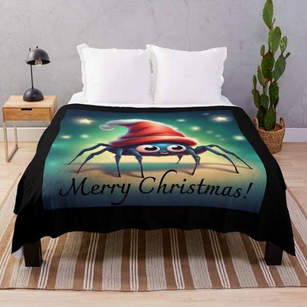 Item preview, Merry Christmas Spider designed and sold by SeledineArt.