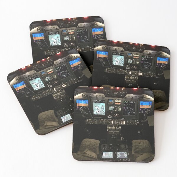 Item preview, Learjet 60XR Flight Deck at Boston designed and sold by BLGeiger2023.
