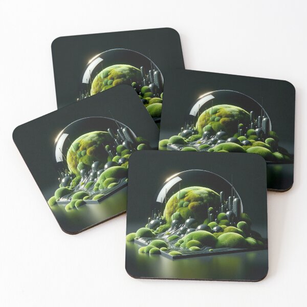 Item preview, Glossy Moss: Utopian Moods, Expressive Dreams designed and sold by ByDigitalDream.
