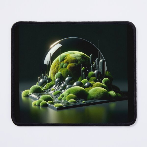 Item preview, Glossy Moss: Utopian Moods, Expressive Dreams designed and sold by ByDigitalDream.