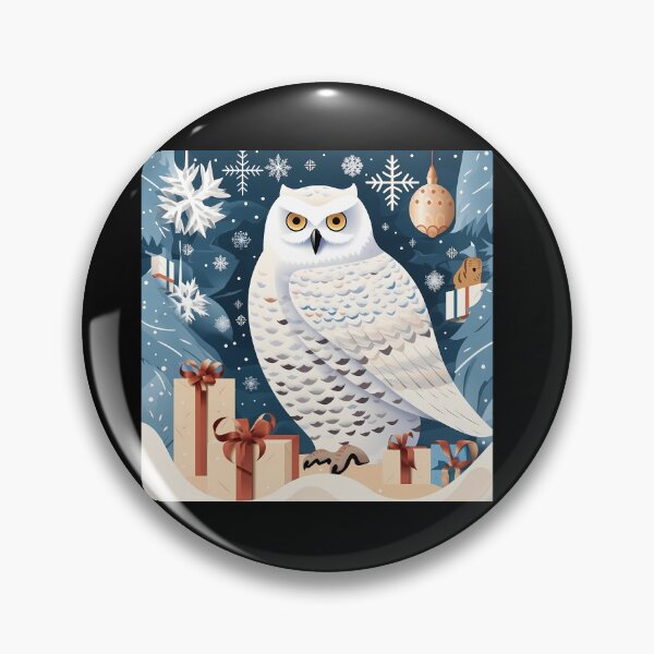 Item preview, Snowy Owl in Ornament, Love Owls designed and sold by Logiamerch.