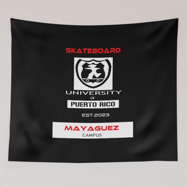 Item preview, Skateboard University of PR (Mayaguez Campus) designed and sold by porfysoundtrack.