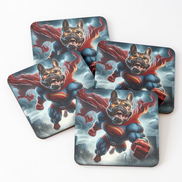 Item preview, Evil Super French Bulldog designed and sold by KooperGay.