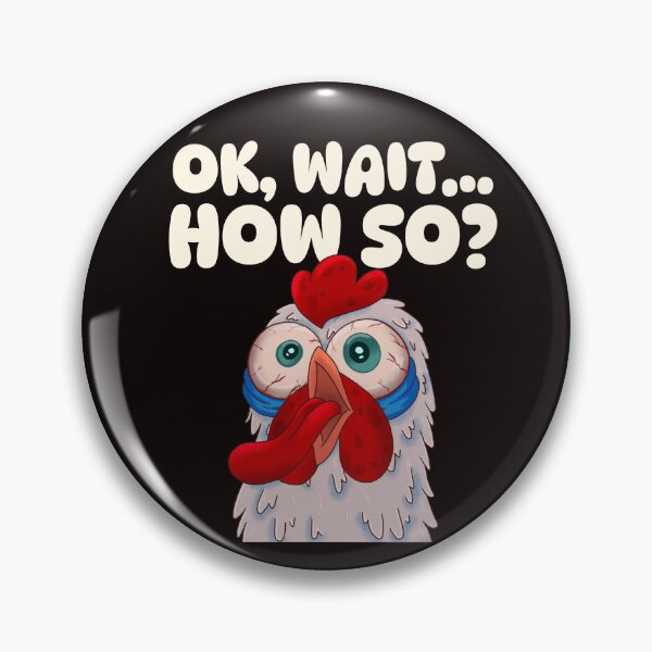 Item preview, Rooster Tees, Funny Crazy Chicken, Funny Rooster designed and sold by Mariana Piana.