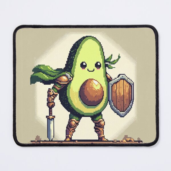 Item preview, Brave Avocado - Fighter! designed and sold by janarspixels.