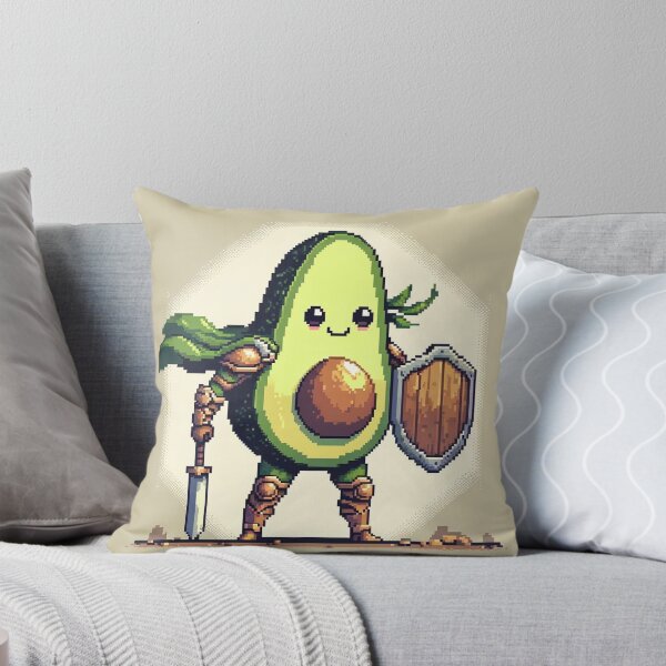 Item preview, Brave Avocado - Fighter!  designed and sold by janarspixels.