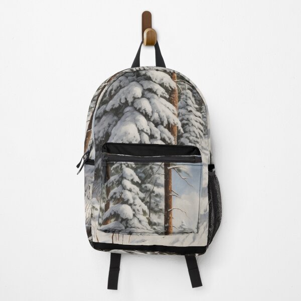 Item preview, Winter Charm Winter Wildlife Snow Forest Snowy Forest designed and sold by OliveAndSnow.
