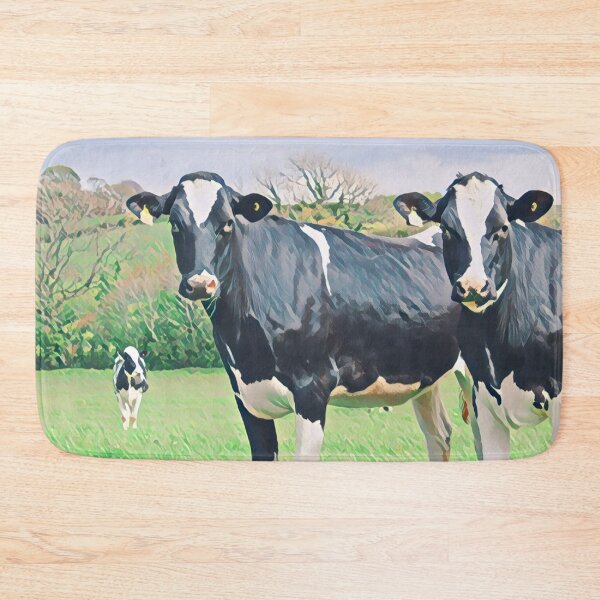 Item preview, Primer plano de vacas Holstein designed and sold by TheAnimalZ00.