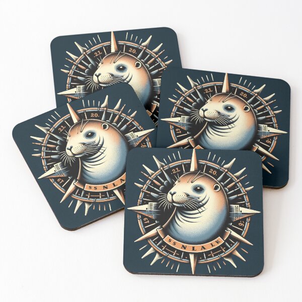 Item preview, Muted Solar Mammal: Nautical Eclectic Humor designed and sold by ByDigitalDream.