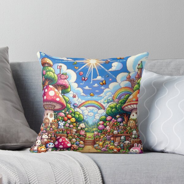 Item preview, Magic Mushroom Village designed and sold by janarspixels.