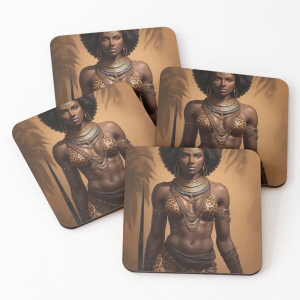 Item preview, African Woman Warrior (2.0) - 2 designed and sold by nyathiwa.