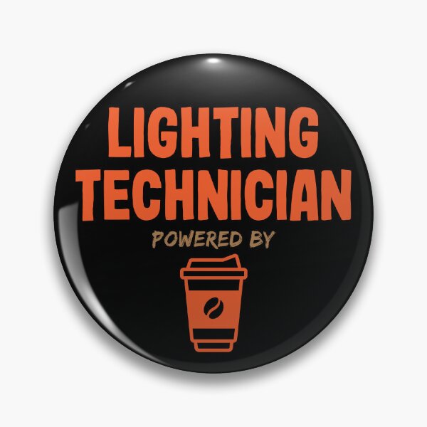 Item preview, Lighting Technician Powered by Coffee designed and sold by NermilioDesigns.