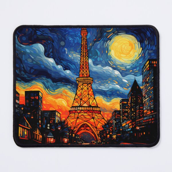 Item preview, Tokyo Tower in Van Gogh style designed and sold by sakurashorty.