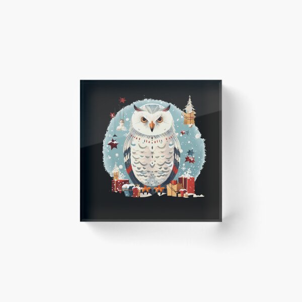 Item preview, Snowy Owl in Ornament, Love Owls designed and sold by Logiamerch.