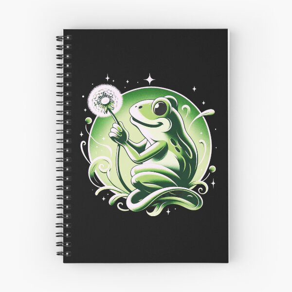 Item preview, dandelion frog designed and sold by WorldByFlowers.