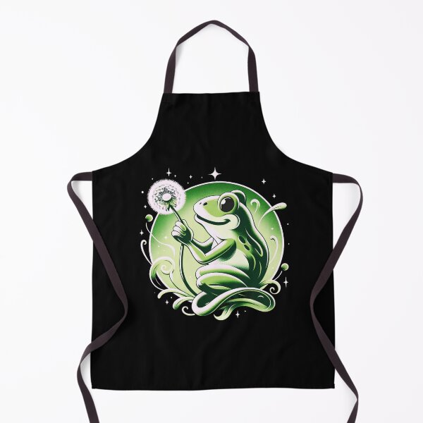 Item preview, dandelion frog designed and sold by WorldByFlowers.