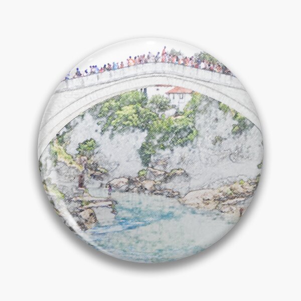 Item preview, Mostar - old bridge, BiH designed and sold by alesanko.