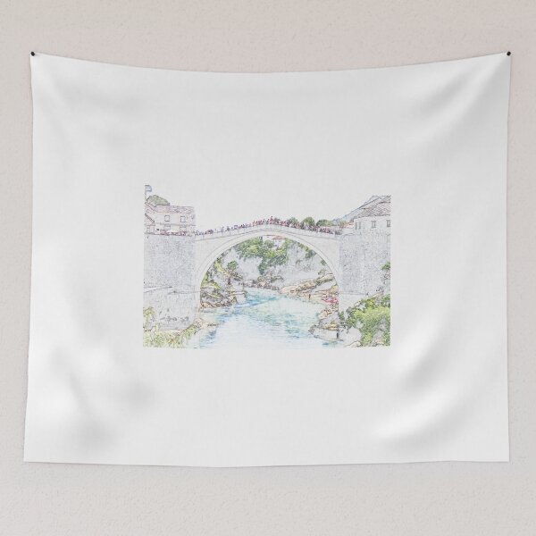 Item preview, Mostar - old bridge, BiH designed and sold by alesanko.