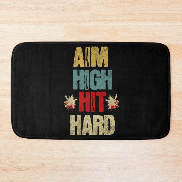 Item preview, Aim High Hit Hard Skeet Shooting Trap Shooting Clay Pigeon Retro Vintage Style designed and sold by HosvPrint .s.