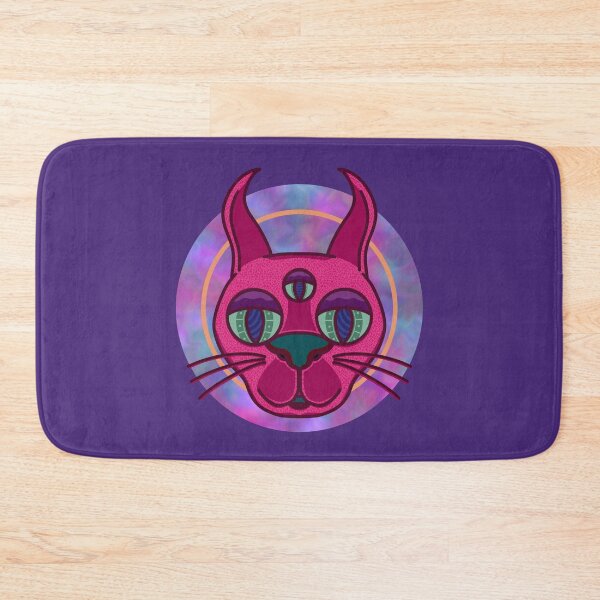 Item preview, Trippy Third Eye Cat designed and sold by AltAlchemy.