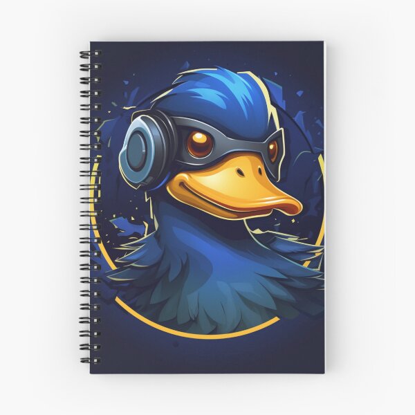 Item preview, Pato Superhéroe Azul designed and sold by Clock-Designer.