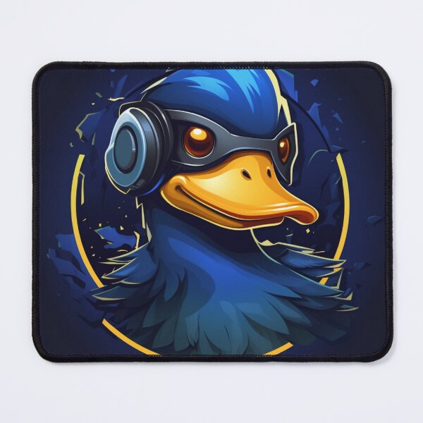 Item preview, Pato Superhéroe Azul designed and sold by Clock-Designer.