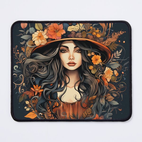 Item preview, Floral Bohemian Beauty designed and sold by Clock-Designer.