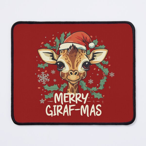 Item preview, Merry Giraf-mas Christmas gift designed and sold by shirtsngoodies.