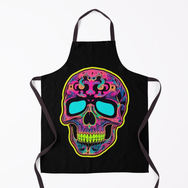 Item preview, Fluo Pop Skull designed and sold by blackink-design.